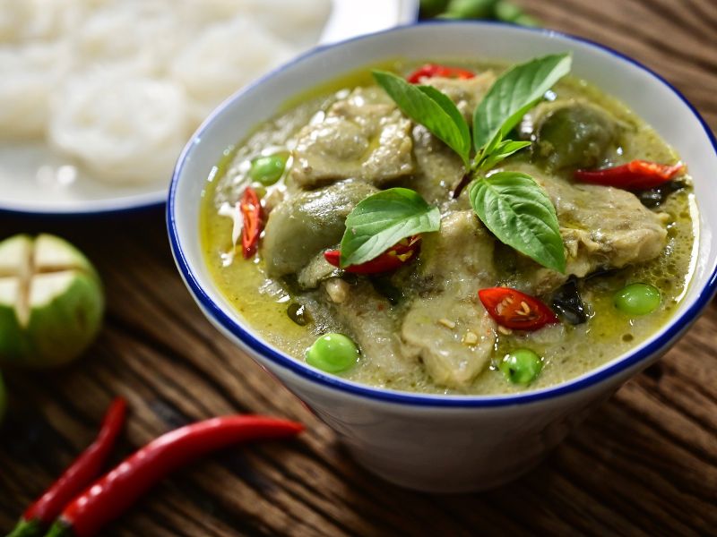 thai green curry